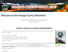 Tablet Screenshot of ocwheelmen.org